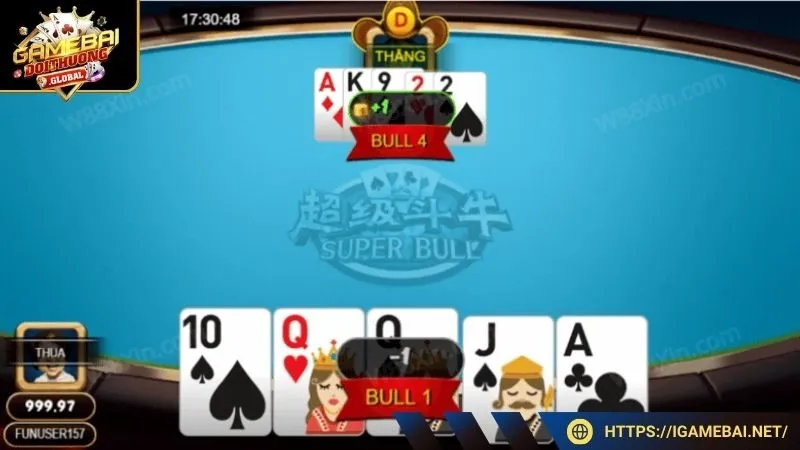 Cách chơi bài Bull Bull cơ bản