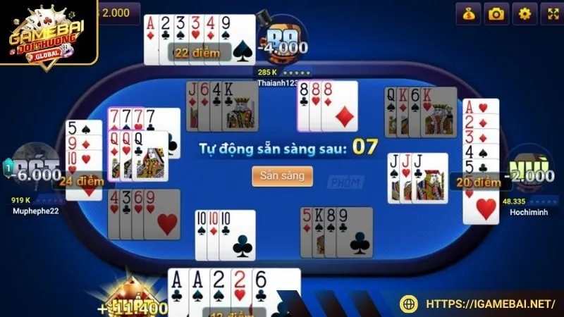 Game bài phỏm truyền thống